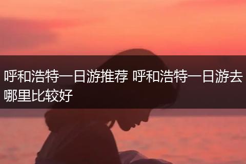 呼和浩特一日游推荐 呼和浩特一日游去哪里比较好