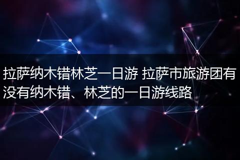 拉萨纳木错林芝一日游 拉萨市旅游团有没有纳木错、林芝的一日游线路