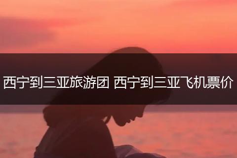 西宁到三亚旅游团 西宁到三亚飞机票价