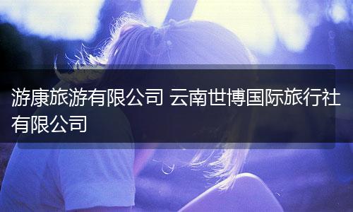 游康旅游有限公司 云南世博国际旅行社有限公司