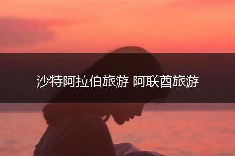 沙特阿拉伯旅游 阿联酋旅游