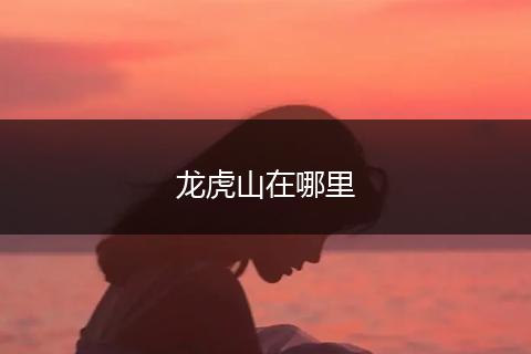 龙虎山在哪里