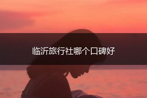 临沂旅行社哪个口碑好