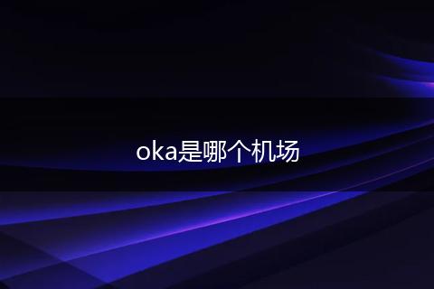 oka是哪个机场