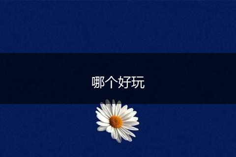 哪个好玩