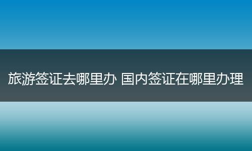 旅游签证去哪里办 国内签证在哪里办理
