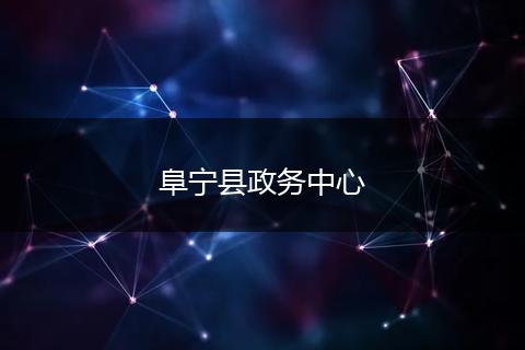 阜宁县政务中心