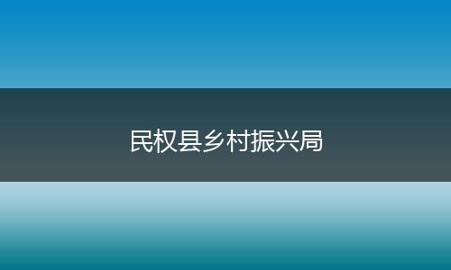 民权县乡村振兴局