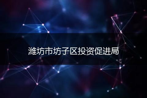 潍坊市坊子区投资促进局