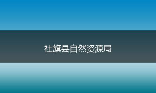 社旗县自然资源局