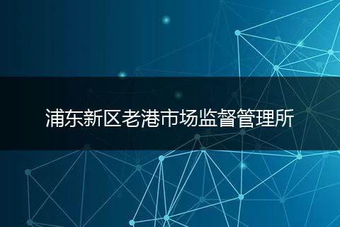 浦东新区老港市场监督管理所