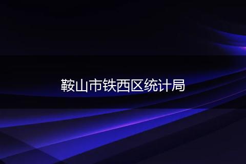鞍山市铁西区统计局