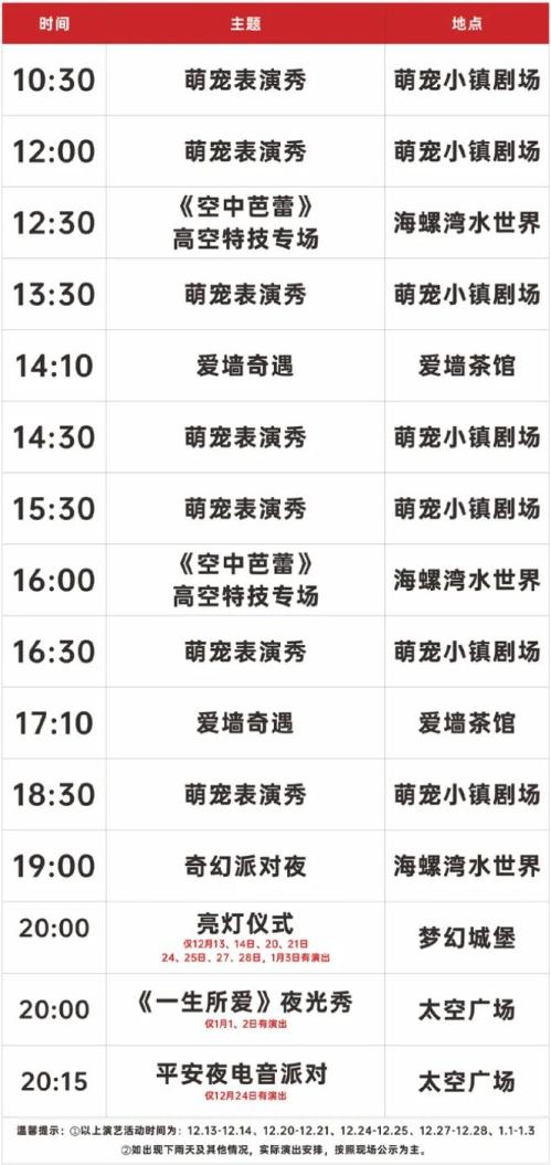 汕头蓝水星欢乐世界双旦飘雪节活动