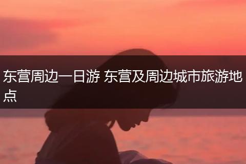 东营周边一日游 东营及周边城市旅游地点
