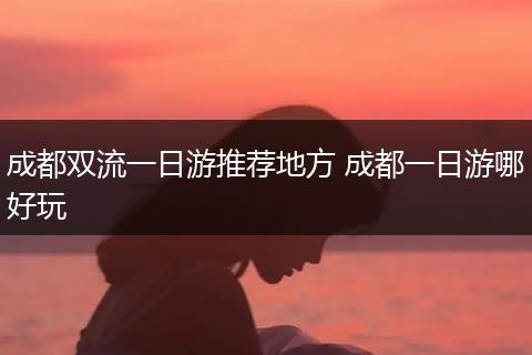 成都双流一日游推荐地方 成都一日游哪好玩