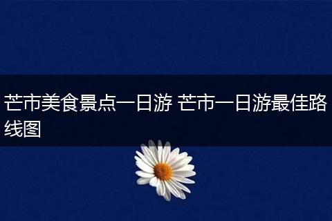 芒市美食景点一日游 芒市一日游最佳路线图