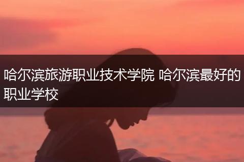 哈尔滨旅游职业技术学院 哈尔滨最好的职业学校