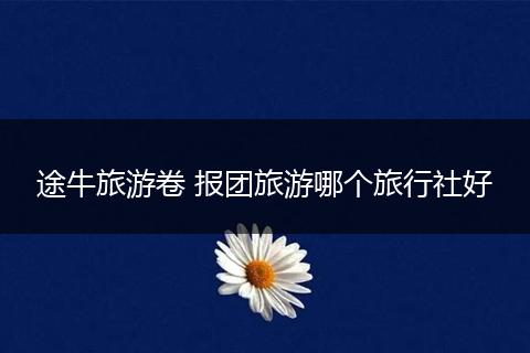 途牛旅游卷 报团旅游哪个旅行社好