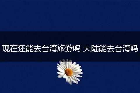 现在还能去台湾旅游吗 大陆能去台湾吗