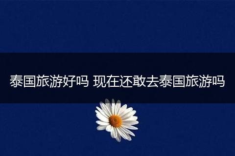 泰国旅游好吗 现在还敢去泰国旅游吗
