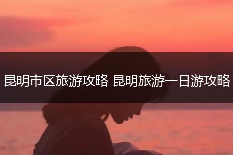 昆明市区旅游攻略 昆明旅游一日游攻略