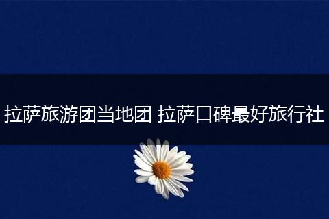 拉萨旅游团当地团 拉萨口碑最好旅行社