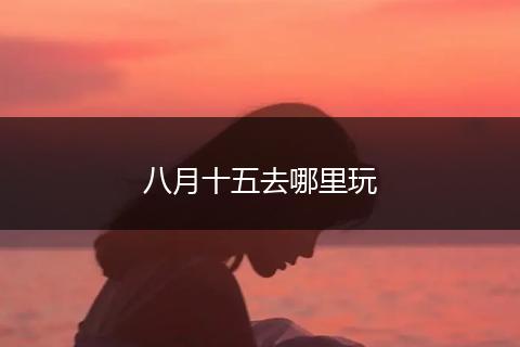 八月十五去哪里玩