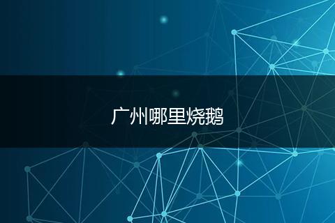 广州哪里烧鹅