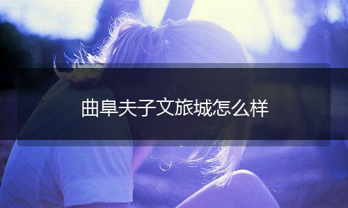 曲阜夫子文旅城怎么样