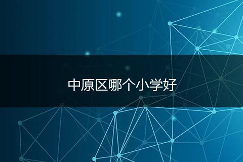 中原区哪个小学好