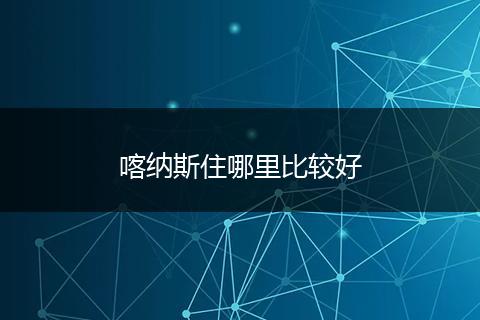 喀纳斯住哪里比较好