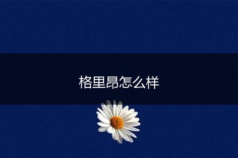格里昂怎么样