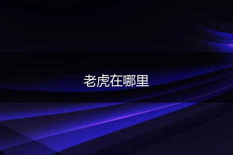 老虎在哪里