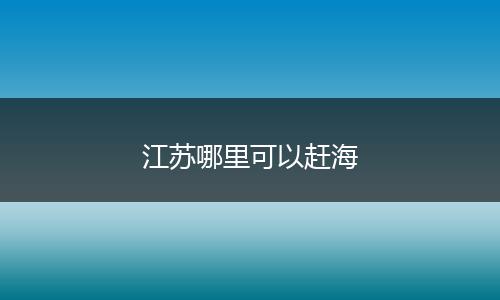 江苏哪里可以赶海