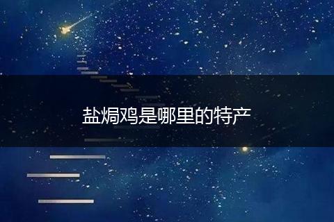 盐焗鸡是哪里的特产