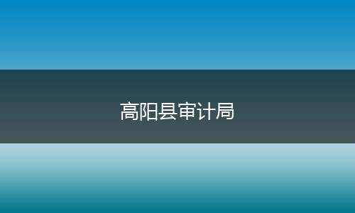 高阳县审计局