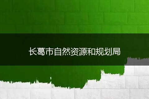 长葛市自然资源和规划局