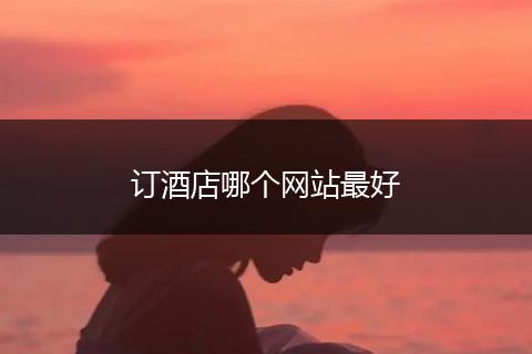 订酒店哪个网站最好