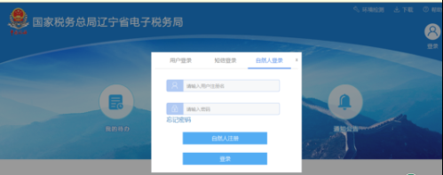 辽宁省电子税务局入口及注册登录方式操作流程说明
