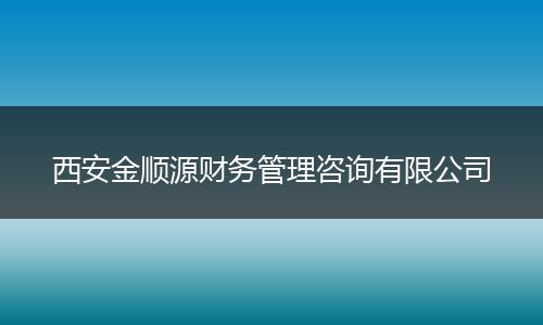 西安金顺源财务管理咨询有限公司