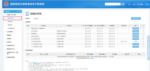 青海省电子税务局非居民企业企业所得税年度申报流程说明