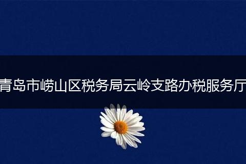 青岛市崂山区税务局云岭支路办税服务厅