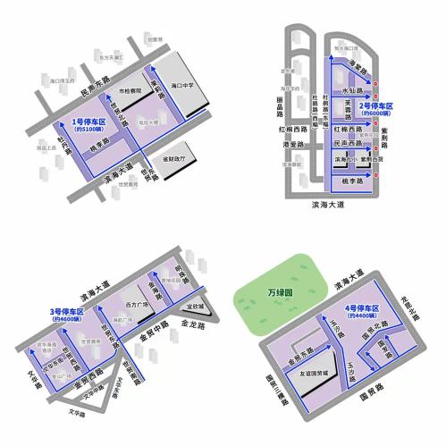 2026海口元宵烟花秀电动车停车场（免费）